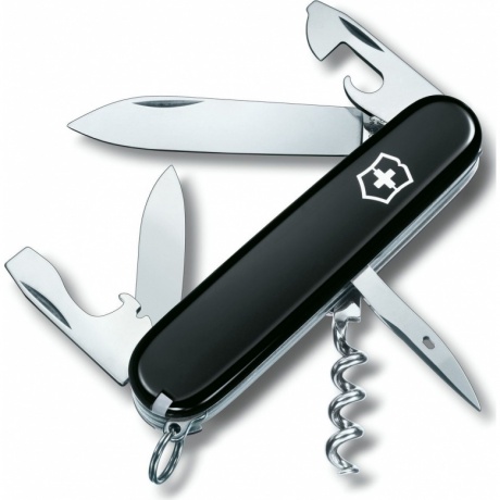 Нож Victorinox Spartan, 91 мм, 12 функций, черный 1.3603.3B1
Нож Victorinox Spartan, 91 мм, 12 функций, черный 1.3603.3B1