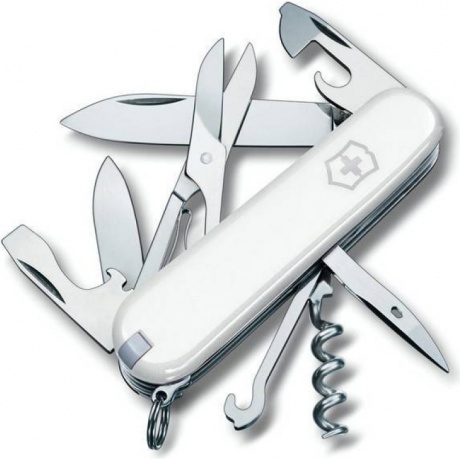 Нож Victorinox Climber, 91 мм, 14 функций, белый
Нож Victorinox Climber, 91 мм, 14 функций, белый