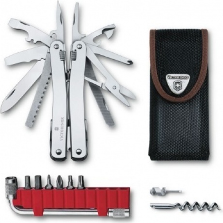 Мультитул Victorinox SwissTool Spirit X Plus, 105 мм, 35 функций, нейлоновый чехол
Мультитул Victorinox SwissTool Spirit X Plus, 105 мм, 35 функций, нейлоновый чехол