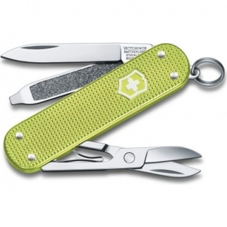 Нож-брелок Victorinox Classic SD Alox Colors, 58 мм, 5 функций, "Lime Twist"
Нож-брелок Victorinox Classic SD Alox Colors, 58 мм, 5 функций, "Lime Twist"