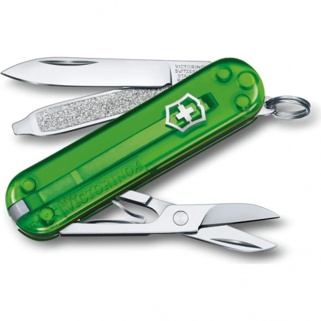 Нож-брелок Victorinox Classic SD Colors, 58 мм, 7 функций, "Green Tea"
Нож-брелок Victorinox Classic SD Colors, 58 мм, 7 функций, "Green Tea"