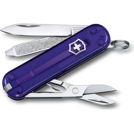 Нож-брелок Victorinox Classic SD Colors, 58 мм, 7 функций, "Persian Indigo"
Нож-брелок Victorinox Classic SD Colors, 58 мм, 7 функций, "Persian Indigo"