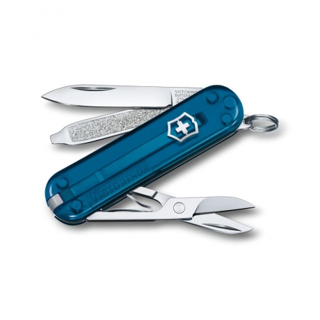 Нож-брелок Victorinox Classic SD Colors, 58 мм, 7 функций, "Sky High"
Нож-брелок Victorinox Classic SD Colors, 58 мм, 7 функций, "Sky High"