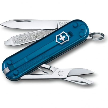 Нож-брелок Victorinox Classic SD Colors, 58 мм, 7 функций, "Sky High"
Нож-брелок Victorinox Classic SD Colors, 58 мм, 7 функций, "Sky High"