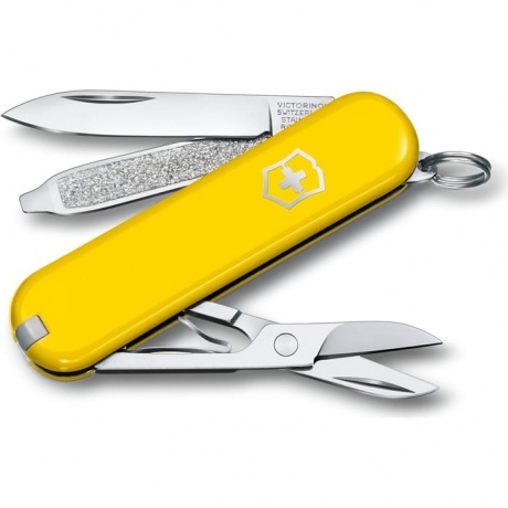 Нож-брелок Victorinox Classic SD Colors, 58 мм, 7 функций, "Sunny Side"
Нож-брелок Victorinox Classic SD Colors, 58 мм, 7 функций, "Sunny Side"