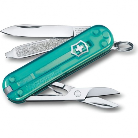 Нож-брелок Victorinox Classic SD Colors, 58 мм, 7 функций, "Tropical Surf"
Нож-брелок Victorinox Classic SD Colors, 58 мм, 7 функций, "Tropical Surf"