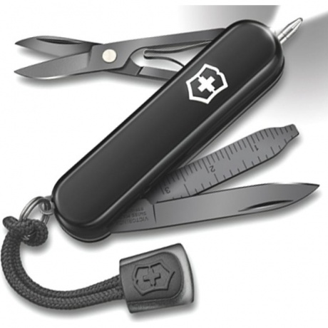 Нож-брелок Victorinox Classic Signature Lite, 58 мм, 7 функций, черный
Нож-брелок Victorinox Classic Signature Lite, 58 мм, 7 функций, черный
