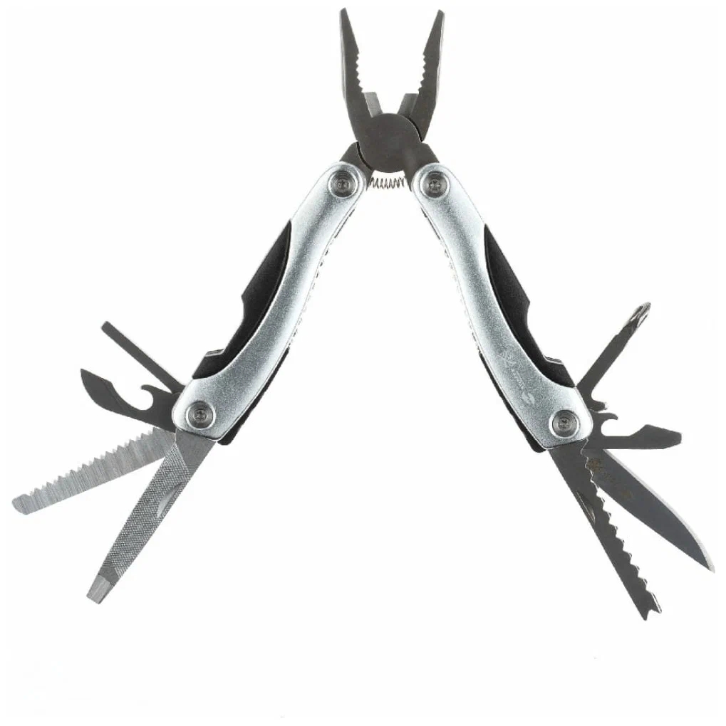 Мультитул Stinger, 104x45 мм, 15 функций, сталь/алюминий/пластик, серебристый, нейлоновый чехол
Мультитул Stinger, 104x45 мм, 15 функций, сталь/алюминий/пластик, серебристый, нейлоновый чехол