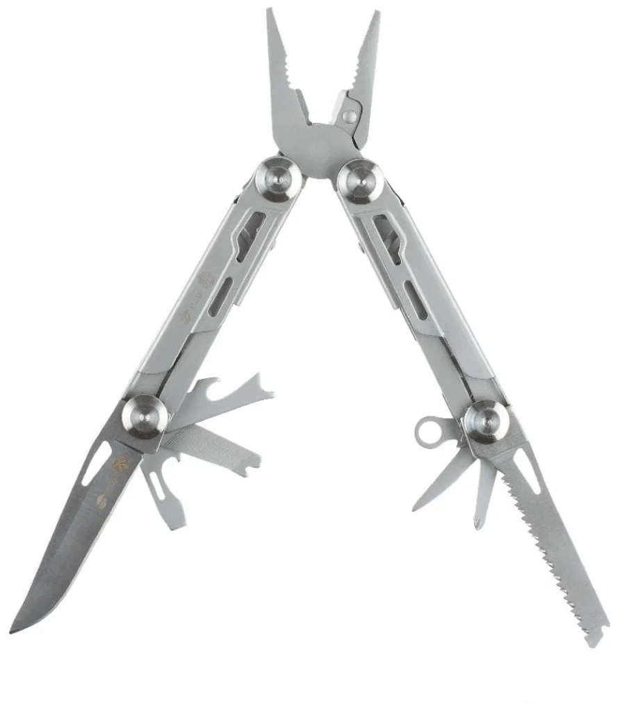 Мультитул Stinger, серебристый, 12 инструментов, нейлоновый чехол
Мультитул Stinger, серебристый, 12 инструментов, нейлоновый чехол