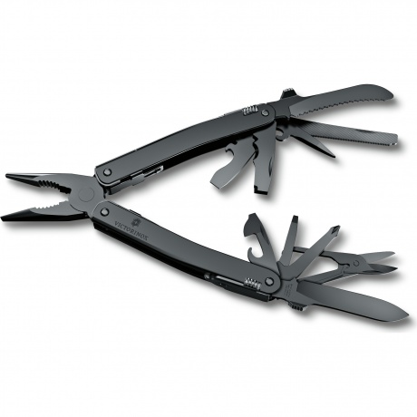 Мультитул Victorinox SwissTool Spirit MXBS, 105 мм, 24 функций, черный, нейлоновый чехол
Мультитул Victorinox SwissTool Spirit MXBS, 105 мм, 24 функций, черный, нейлоновый чехол