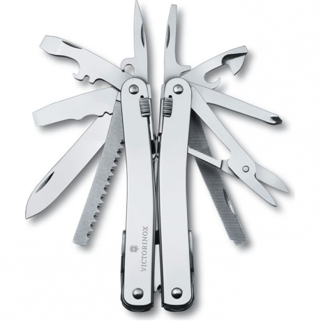 Мультитул Victorinox SwissTool Spirit X, 105 мм, 26 функций, нейлоновый чехол
Мультитул Victorinox SwissTool Spirit X, 105 мм, 26 функций, нейлоновый чехол