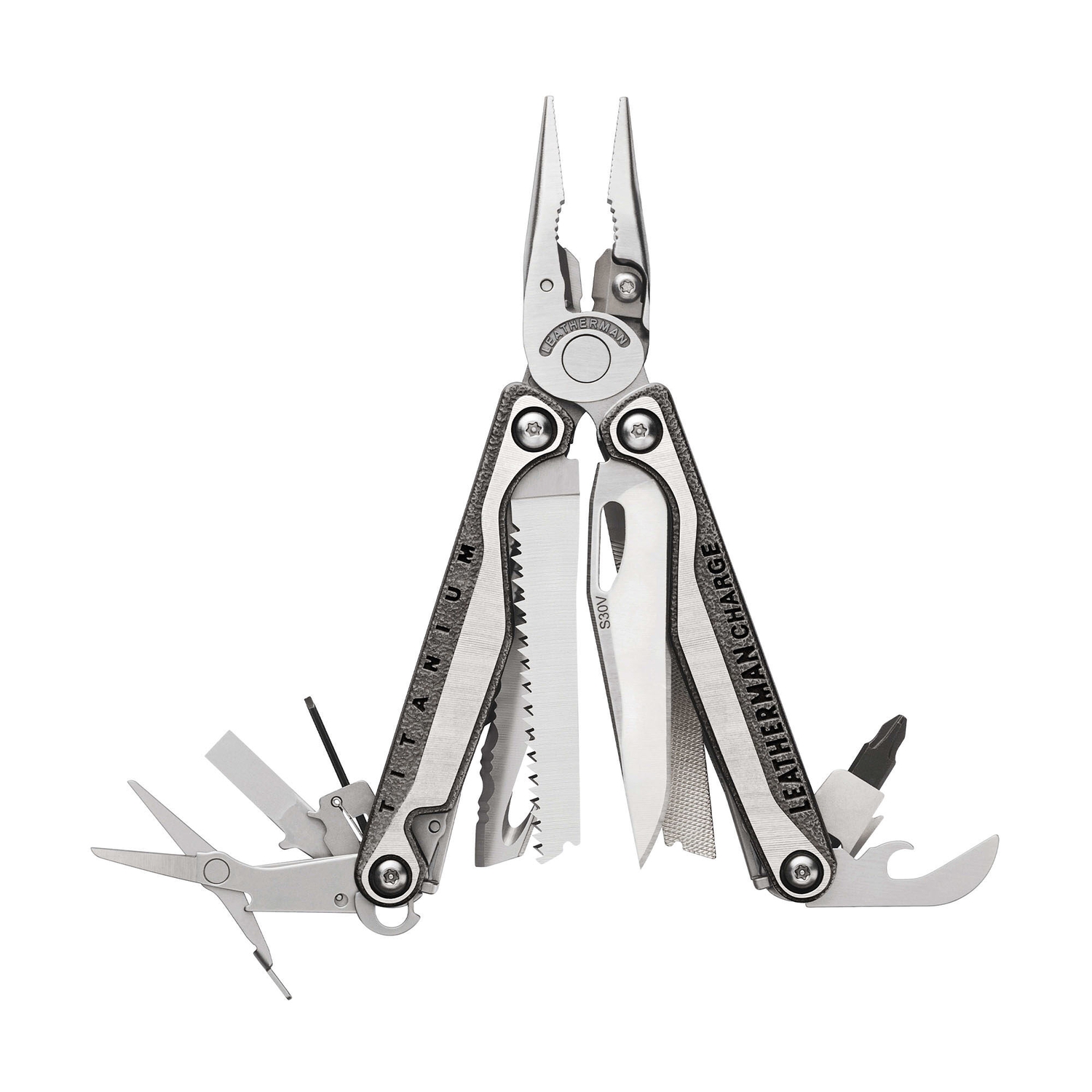 Мультитул Leatherman Charge TTi, 19 функций, нейлоновый чехол (блистер)
Мультитул Leatherman Charge TTi, 19 функций, нейлоновый чехол (блистер)