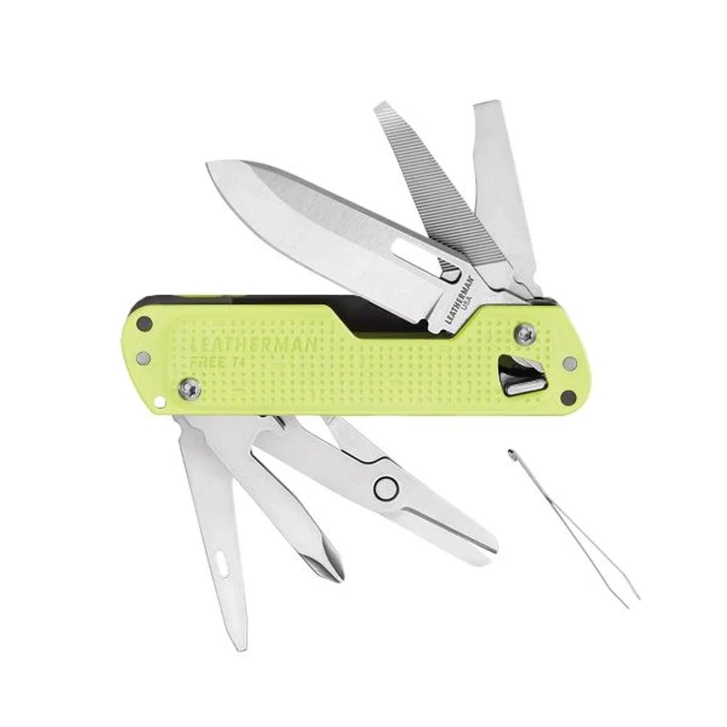 Мультитул Leatherman Free T4, 12 функций, желтый 832883
Мультитул Leatherman Free T4, 12 функций, желтый 832883