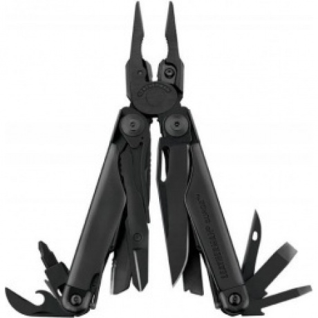 Мультитул Leatherman Surge Black, черный нейлоновый чехол (molle)
Мультитул Leatherman Surge Black, черный нейлоновый чехол (molle)
