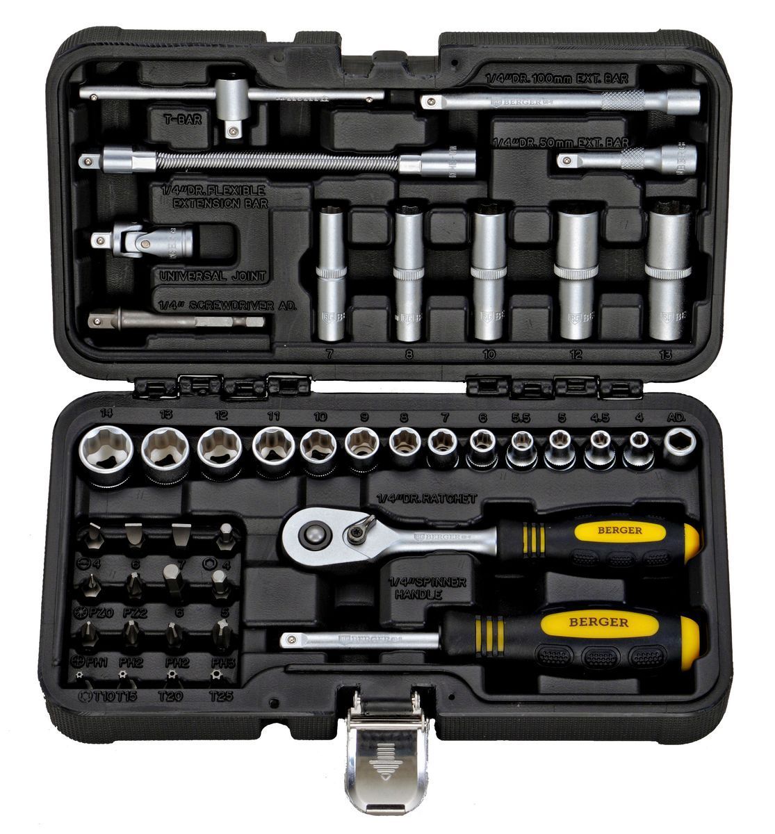 Набор инструментов Berger BG043-14
Набор инструментов Berger BG043-14