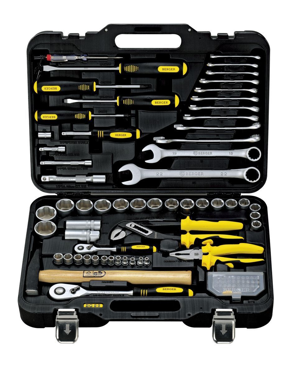 Набор инструментов Berger BG089-1214
Набор инструментов Berger BG089-1214