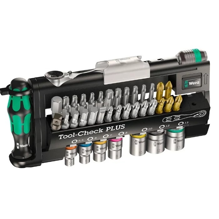 Набор инструментов Wera WE-056490 Tool-Check Plus (39 предметов)
Набор инструментов Wera WE-056490 Tool-Check Plus (39 предметов)