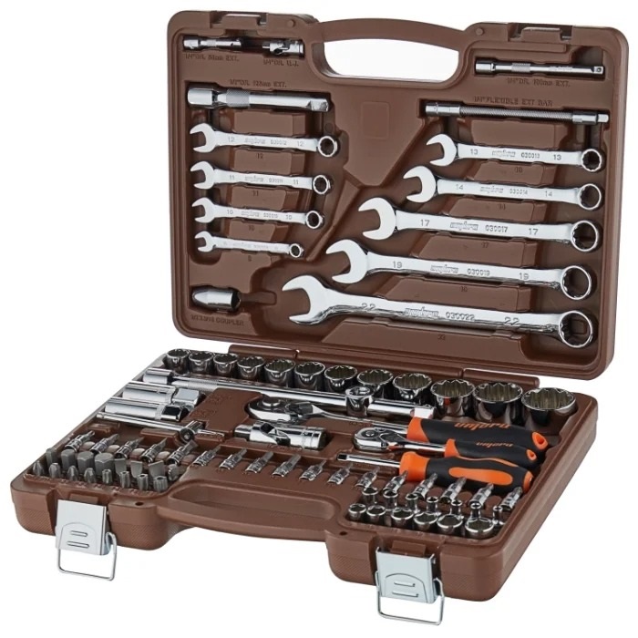 Набор инструментов Ombra OMT82S12 (82 предмета)
Набор инструментов Ombra OMT82S12 (82 предмета)