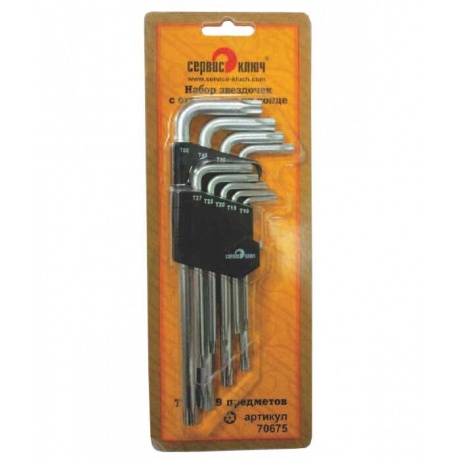 Набор ключей Сервис ключ TORX 70675
Набор ключей Сервис ключ TORX 70675