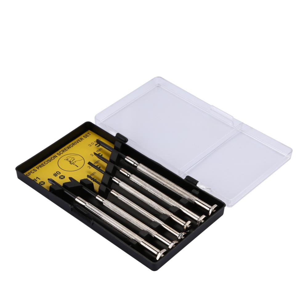 Набор прецизионных отверток для точных работ DEKO HT03, 6 предметов
Набор прецизионных отверток для точных работ DEKO HT03, 6 предметов