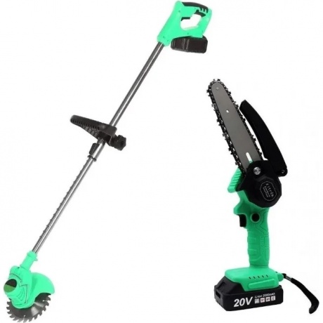 Набор аккумуляторного инструмента ZITREK (GreenCut 20, GreenSaw 20 Extra Power) 2 в 1, 2х2.0Ач
Набор аккумуляторного инструмента ZITREK (GreenCut 20, GreenSaw 20 Extra Power) 2 в 1, 2х2.0Ач