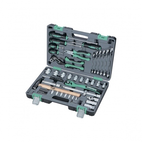 Набор инструментов, 1/2", Cr-V, S2, усиленный кейс, 58 предметов Stels
Набор инструментов, 1/2", Cr-V, S2, усиленный кейс, 58 предметов Stels