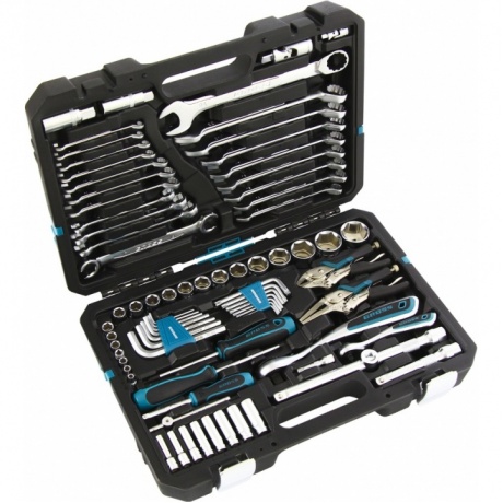 Набор инструментов, 1/4", 1/2", CrV, 120 зубьев, 78 предметов Gross
Набор инструментов, 1/4", 1/2", CrV, 120 зубьев, 78 предметов Gross