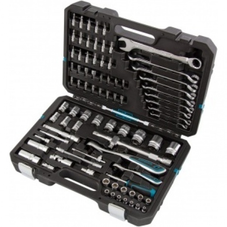 Набор инструментов, 1/4", 1/2", CrV, 120 зубьев, 82 предмета Gross
Набор инструментов, 1/4", 1/2", CrV, 120 зубьев, 82 предмета Gross