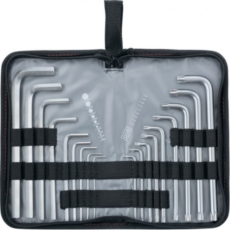 Набор ключей имбусовых HEX-TORX, 18 шт., HEX 1,5–10 мм, T10-T50, CrV, удлиненные, сатин. Matrix
Набор ключей имбусовых HEX-TORX, 18 шт., HEX 1,5–10 мм, T10-T50, CrV, удлиненные, сатин. Matrix