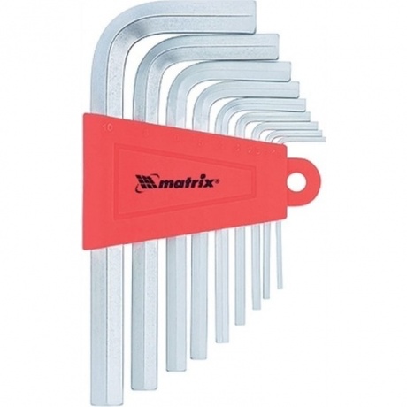 Набор ключей имбусовых HEX, 1,5–10 мм, CrV, 9 шт., экстра-длин, c шаром, сатин. Matrix
Набор ключей имбусовых HEX, 1,5–10 мм, CrV, 9 шт., экстра-длин, c шаром, сатин. Matrix