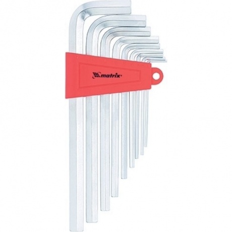 Набор ключей имбусовых HEX, 2–12 мм, CrV, 9 шт., экстра-длинные, c шаром, сатин. Matrix
Набор ключей имбусовых HEX, 2–12 мм, CrV, 9 шт., экстра-длинные, c шаром, сатин. Matrix