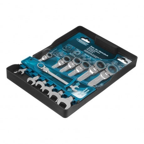 Набор ключей комбинированных с трещоткой, 8 - 19 мм, 7шт., шарнирные, CrV Gross
Набор ключей комбинированных с трещоткой, 8 - 19 мм, 7шт., шарнирные, CrV Gross