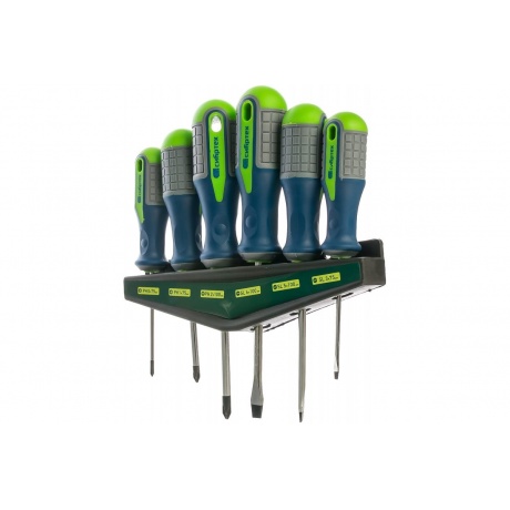 Набор отверток на полке, 6 шт., PH + SL, CrV, 3к рукоятка Сибртех
Набор отверток на полке, 6 шт., PH + SL, CrV, 3к рукоятка Сибртех