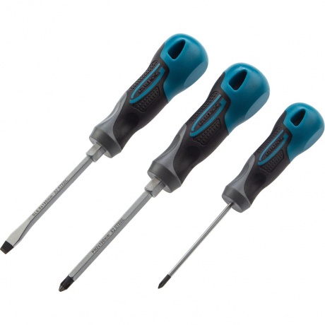 Набор отвёрток, 3 шт., PH + SL, S2, 3к рукоятка Gross
Набор отвёрток, 3 шт., PH + SL, S2, 3к рукоятка Gross