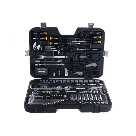 Inforce Набор инструментов 136 предметов 1/2" & 1/4" 06-07-17
Inforce Набор инструментов 136 предметов 1/2" & 1/4" 06-07-17