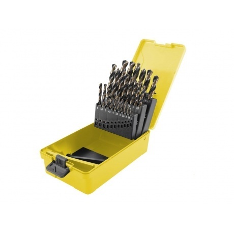 Набор сверл по металлу 25 предметов Inforce 1-13 HSS-G 11-01-705
Набор сверл по металлу 25 предметов Inforce 1-13 HSS-G 11-01-705