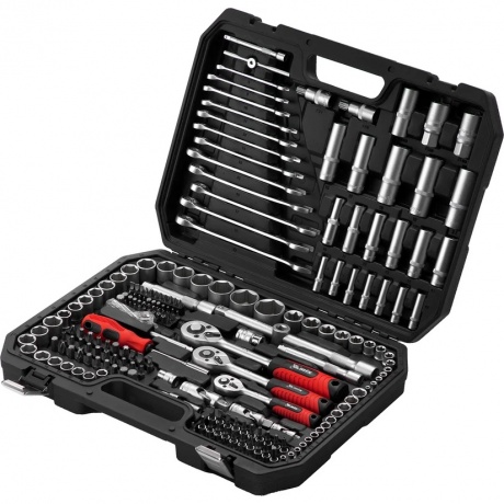 Набор инструментов, 1/2", 3/8", 1/4", пластиковый кейс 215 предм.// MTX
Набор инструментов, 1/2", 3/8", 1/4", пластиковый кейс 215 предм.// MTX