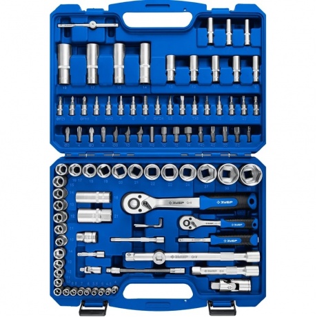 Набор инструмента универсальный ЗУБР А-94, 94 предмета Профессионал (27635-H94)
Набор инструмента универсальный ЗУБР А-94, 94 предмета Профессионал (27635-H94)