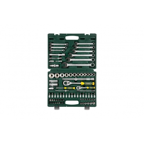 Набор инструмента универсальный KRAFTOOL X-Drive 82, 82 предмета (27887-H82)
Набор инструмента универсальный KRAFTOOL X-Drive 82, 82 предмета (27887-H82)