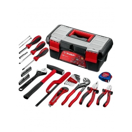 Набор инструмента универсальный ЗУБР Хозяин-42, 42 предмета (22105)
Набор инструмента универсальный ЗУБР Хозяин-42, 42 предмета (22105)