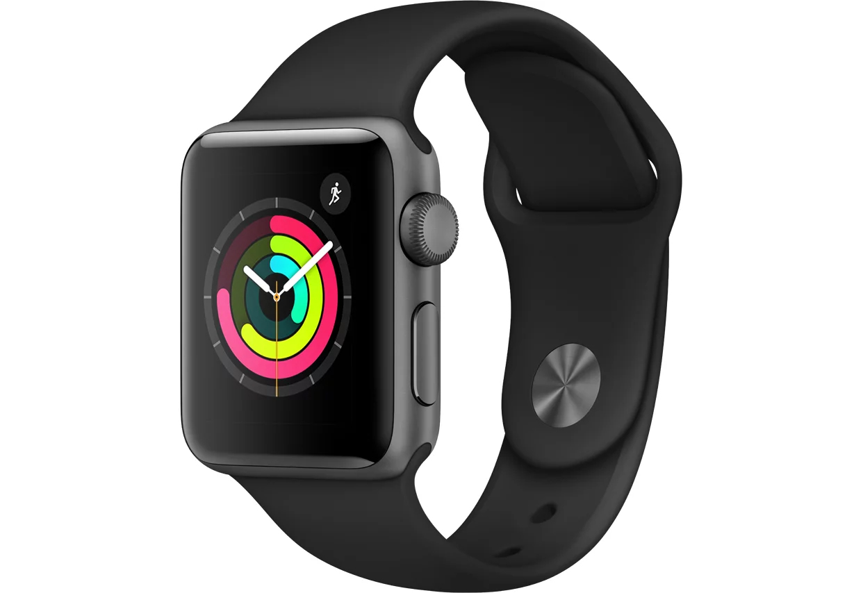 Умные часы APPLE Watch Series 3 38mm Space Grey Aluminium Case with Black Sport Band (MTF02RU/A)
Умные часы APPLE Watch Series 3 38mm Space Grey Aluminium Case with Black Sport Band (MTF02RU/A)