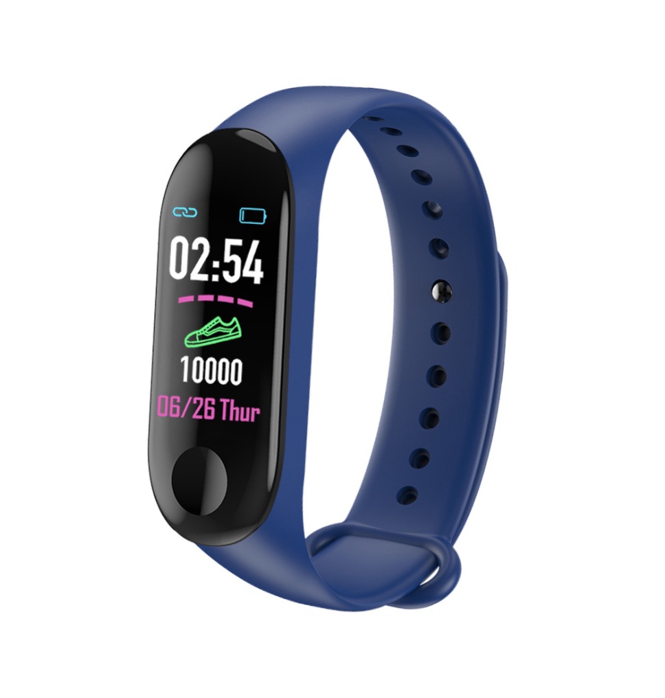 Фитнес-браслет ZDK M3 (синий
Фитнес-браслет ZDK M3 (синий