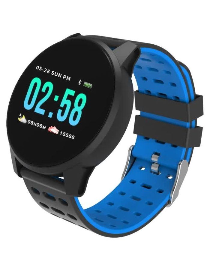 Умные часы Qumann QSW 01 Black+Blue
Умные часы Qumann QSW 01 Black+Blue