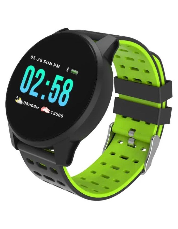 Умные часы Qumann QSW 01 Black+Green
Умные часы Qumann QSW 01 Black+Green