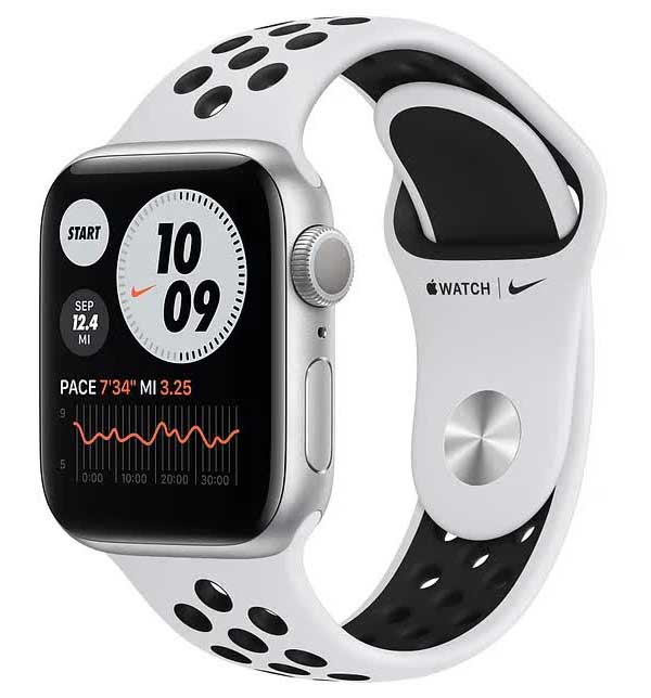 Умные часы Apple Watch Nike Series 6 40mm Silver Aluminium Case with Pure Platinum (M00T3RU/A)
Умные часы Apple Watch Nike Series 6 40mm Silver Aluminium Case with Pure Platinum (M00T3RU/A)