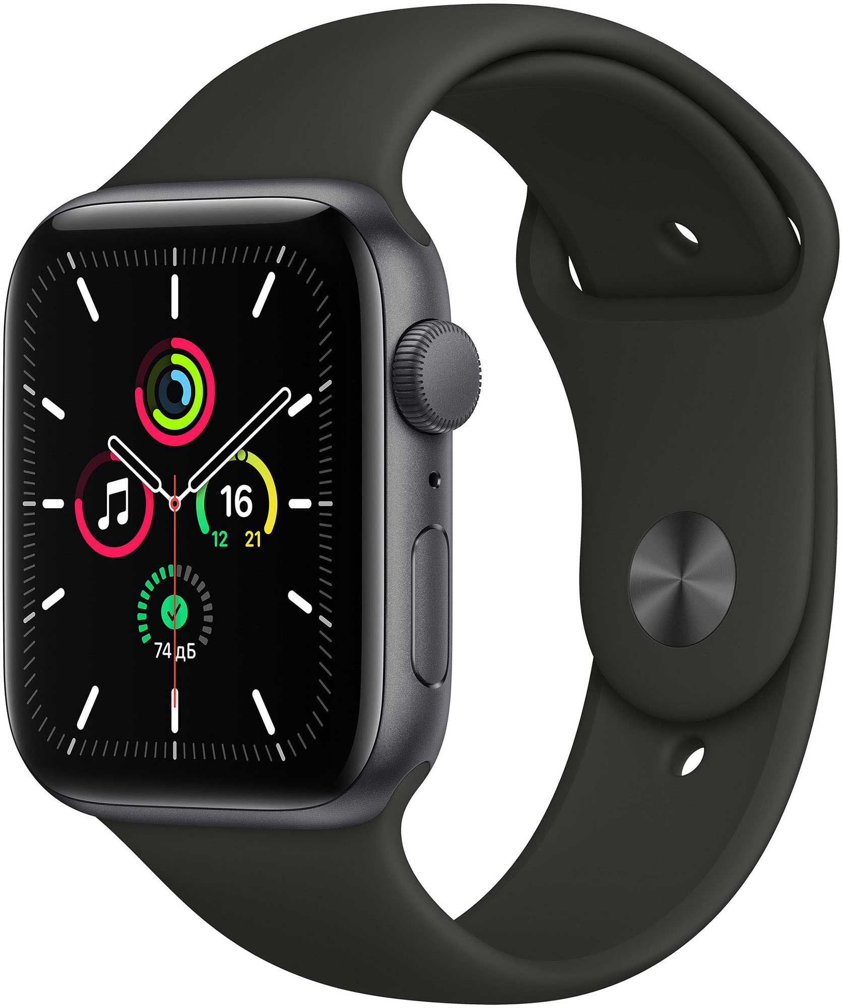 Умные часы Apple Watch SE 44mm Space Grey Aluminium Case with Black (MYDT2RU/A)
Умные часы Apple Watch SE 44mm Space Grey Aluminium Case with Black (MYDT2RU/A)