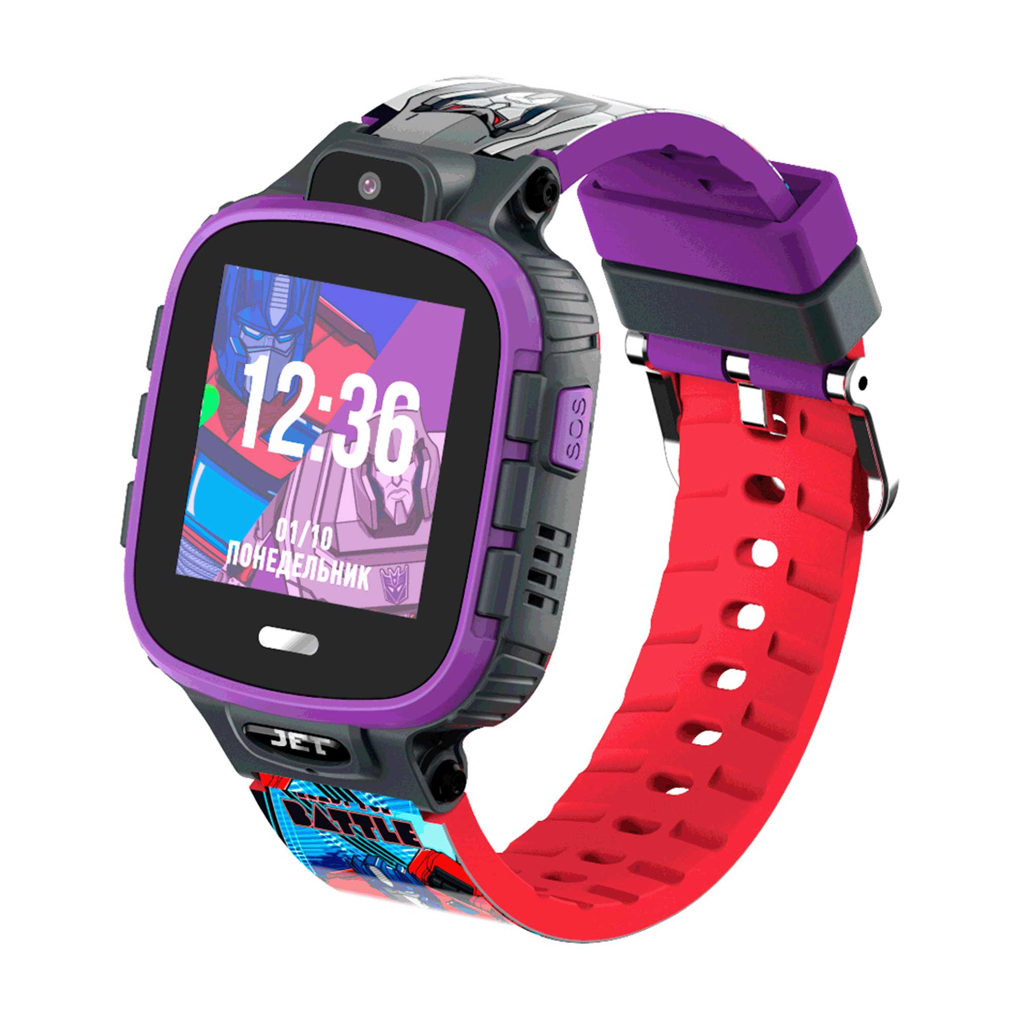 Детские умные часы Jet Kid Transformers (Optimus VS Megatron) New
Детские умные часы Jet Kid Transformers (Optimus VS Megatron) New