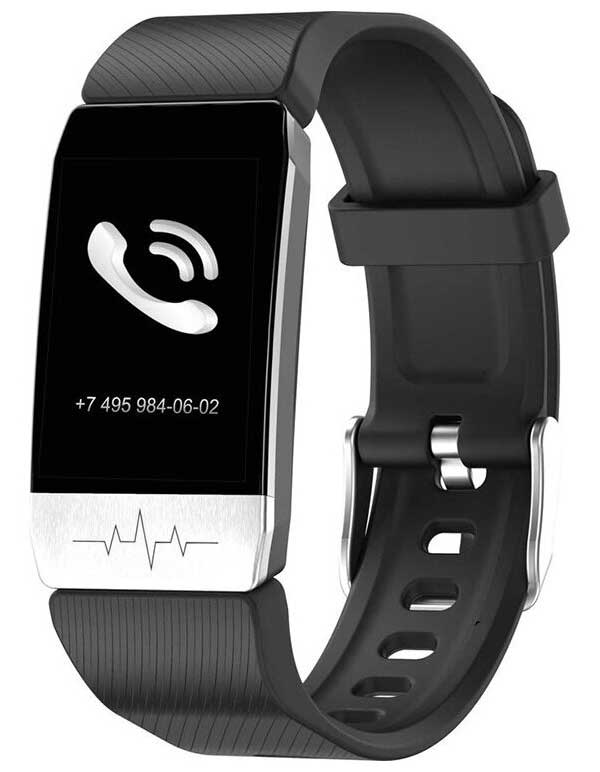 Фитнес-браслет Irbis Feel черный 
Фитнес-браслет Irbis Feel черный