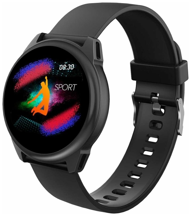 Умные часы Irbis Орион Black/Black
Умные часы Irbis Орион Black/Black