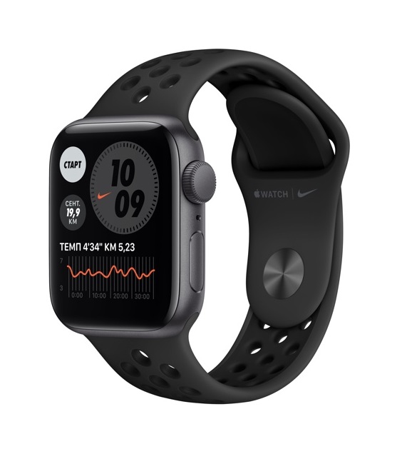 Умные часы APPLE Watch Nike SE 40mm (MYYF2RU/A) Grey/Black
Умные часы APPLE Watch Nike SE 40mm (MYYF2RU/A) Grey/Black